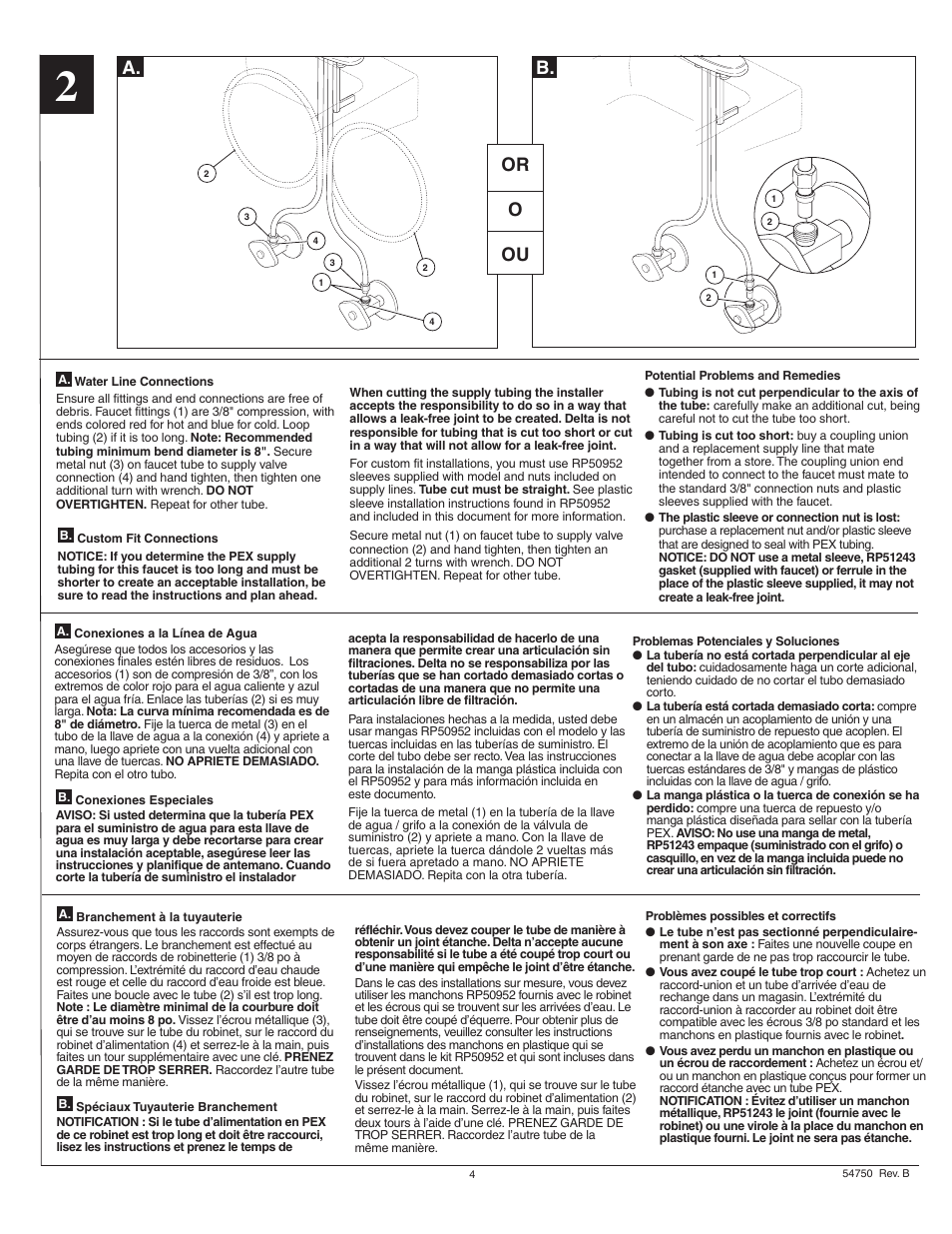 A. b. or o ou | Factory Direct Hardware Delta 578-DST User Manual | Page 4 / 12