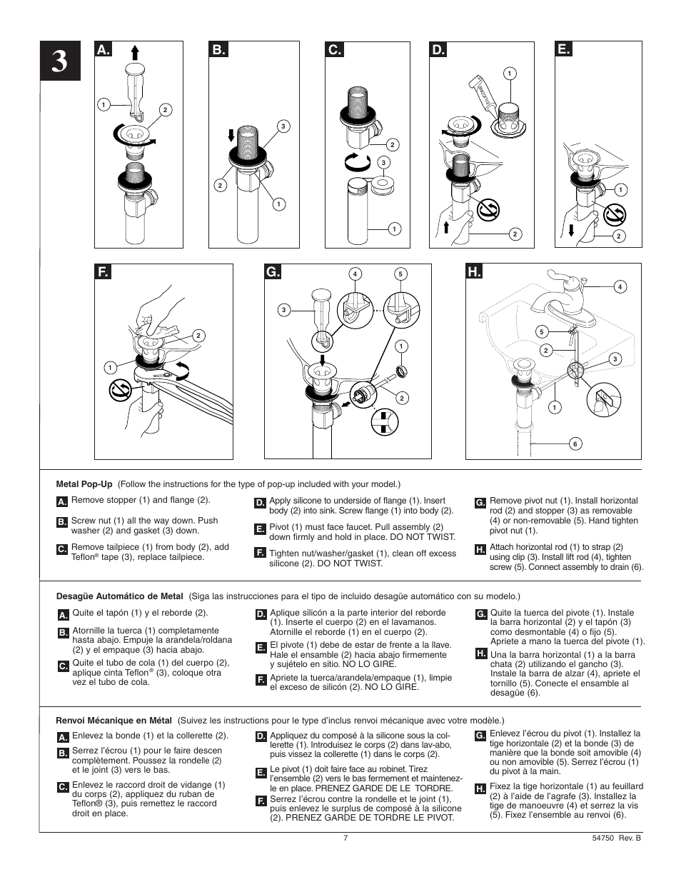 A. b | Factory Direct Hardware Delta 578-DST User Manual | Page 7 / 12
