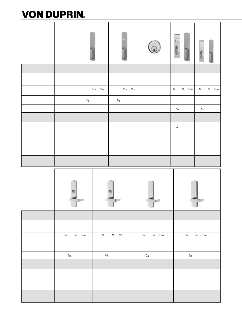 Factory Direct Hardware Von Duprin 9957EO26D3 User Manual | Page 19 / 58