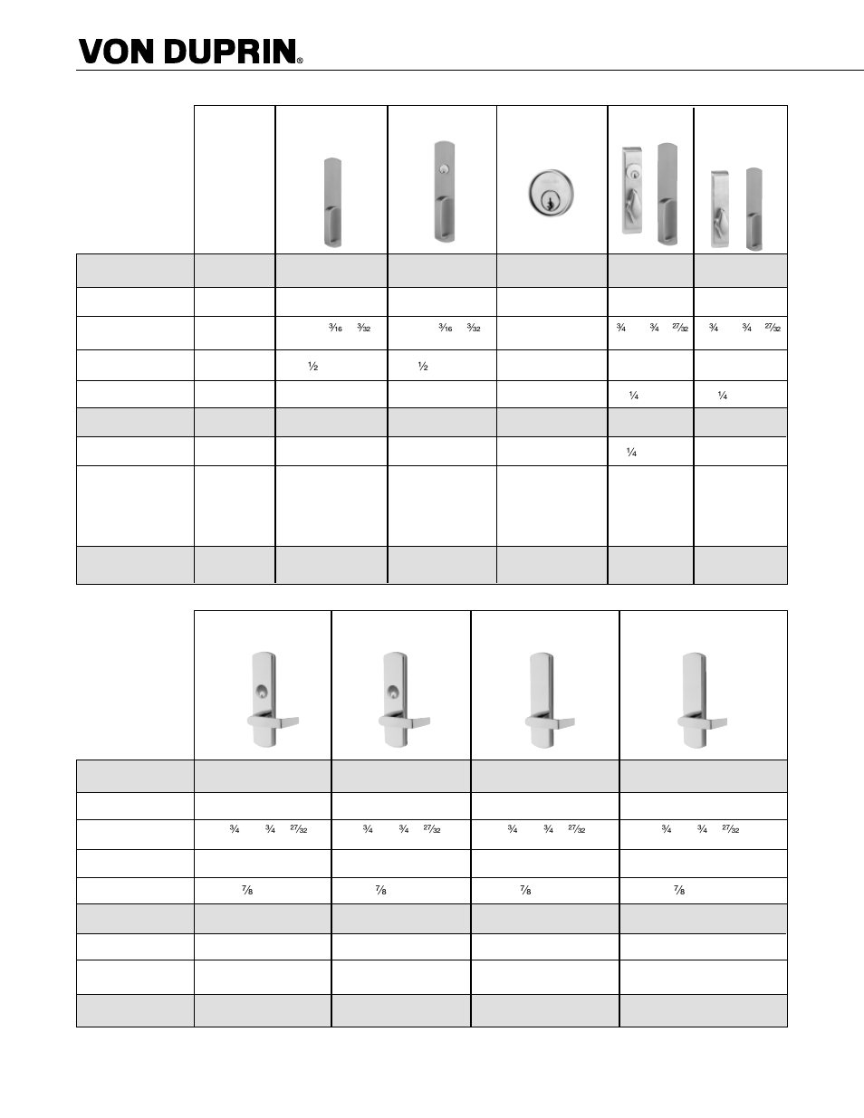 Factory Direct Hardware Von Duprin 9957EO26D3 User Manual | Page 29 / 58