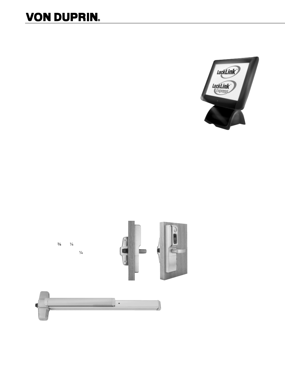Factory Direct Hardware Von Duprin 9957EO26D3 User Manual | Page 38 / 58