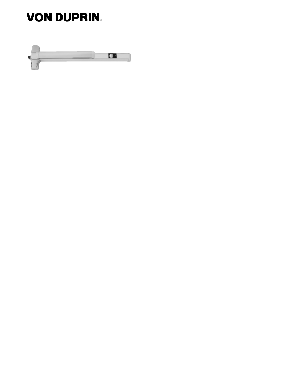 98/99™ electrical options, The chexit | Factory Direct Hardware Von Duprin 9957EO26D3 User Manual | Page 47 / 58