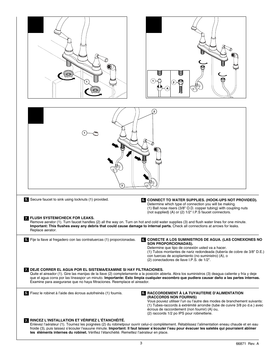 Factory Direct Hardware Delta 21977LF Griffen User Manual | Page 3 / 6