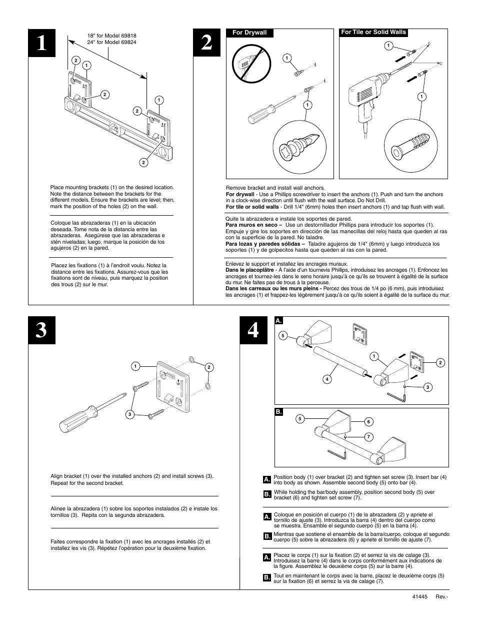Factory Direct Hardware Brizo 69818 Vesi User Manual | Page 2 / 2