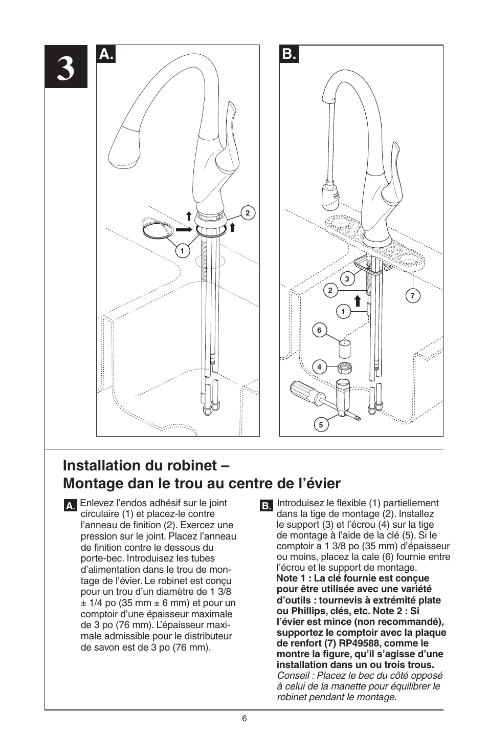 A. b | Factory Direct Hardware Brizo 63052LF Belo User Manual | Page 34 / 44