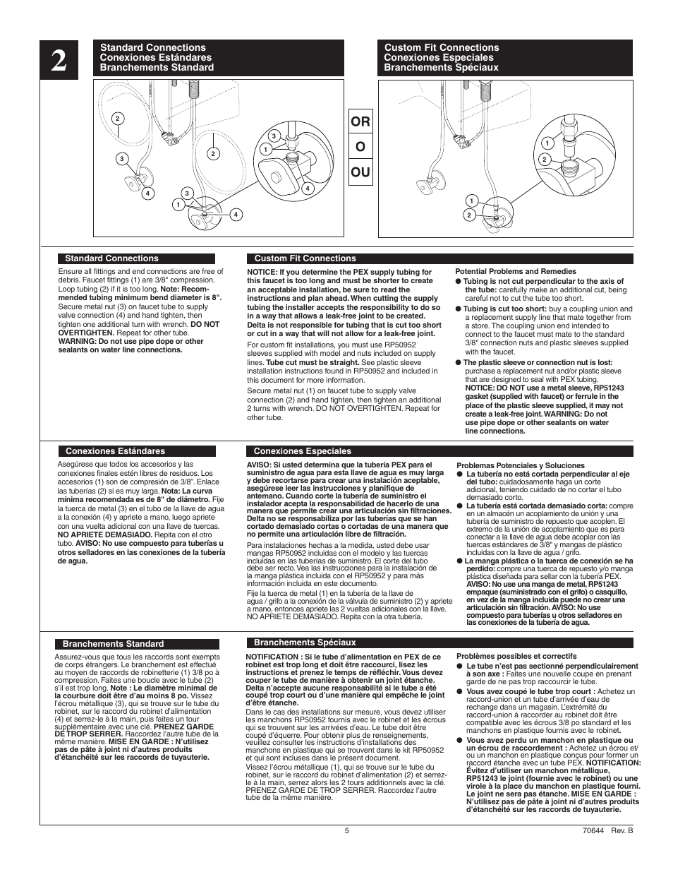 Factory Direct Hardware Delta 3594-MPU-DST User Manual | Page 5 / 8