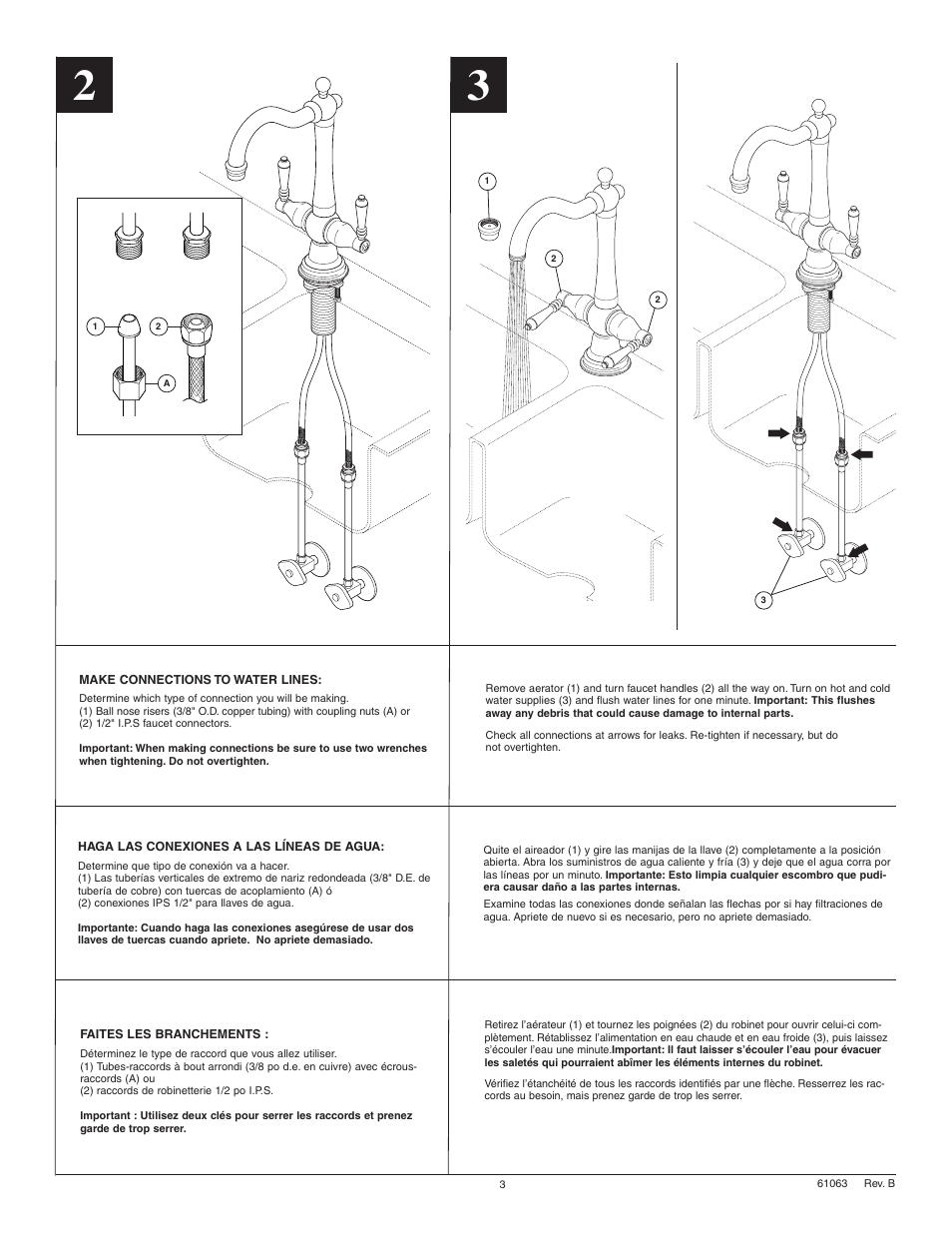 Factory Direct Hardware Brizo 62936LF Tresa User Manual | Page 3 / 6