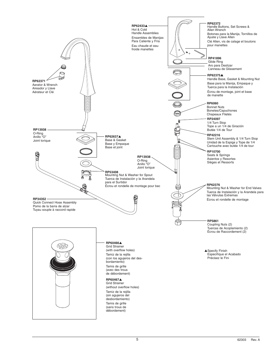 Factory Direct Hardware Brizo 65430LF User Manual | Page 5 / 6