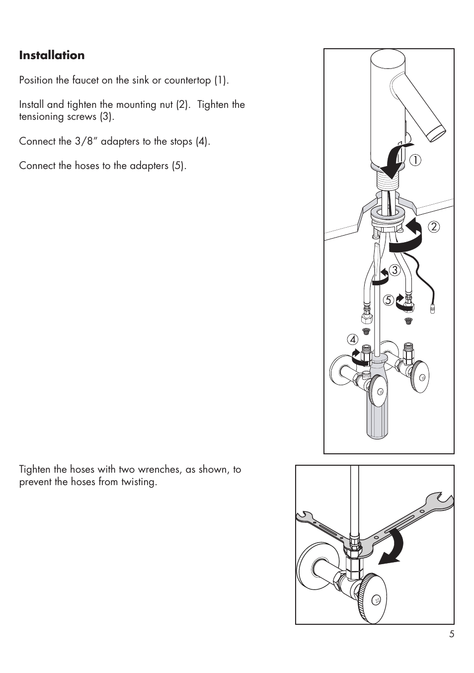 Factory Direct Hardware Hansgrohe 10175001 User Manual | Page 5 / 16