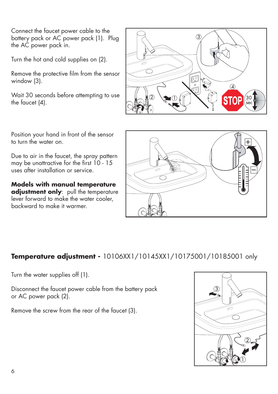 Factory Direct Hardware Hansgrohe 10175001 User Manual | Page 6 / 16