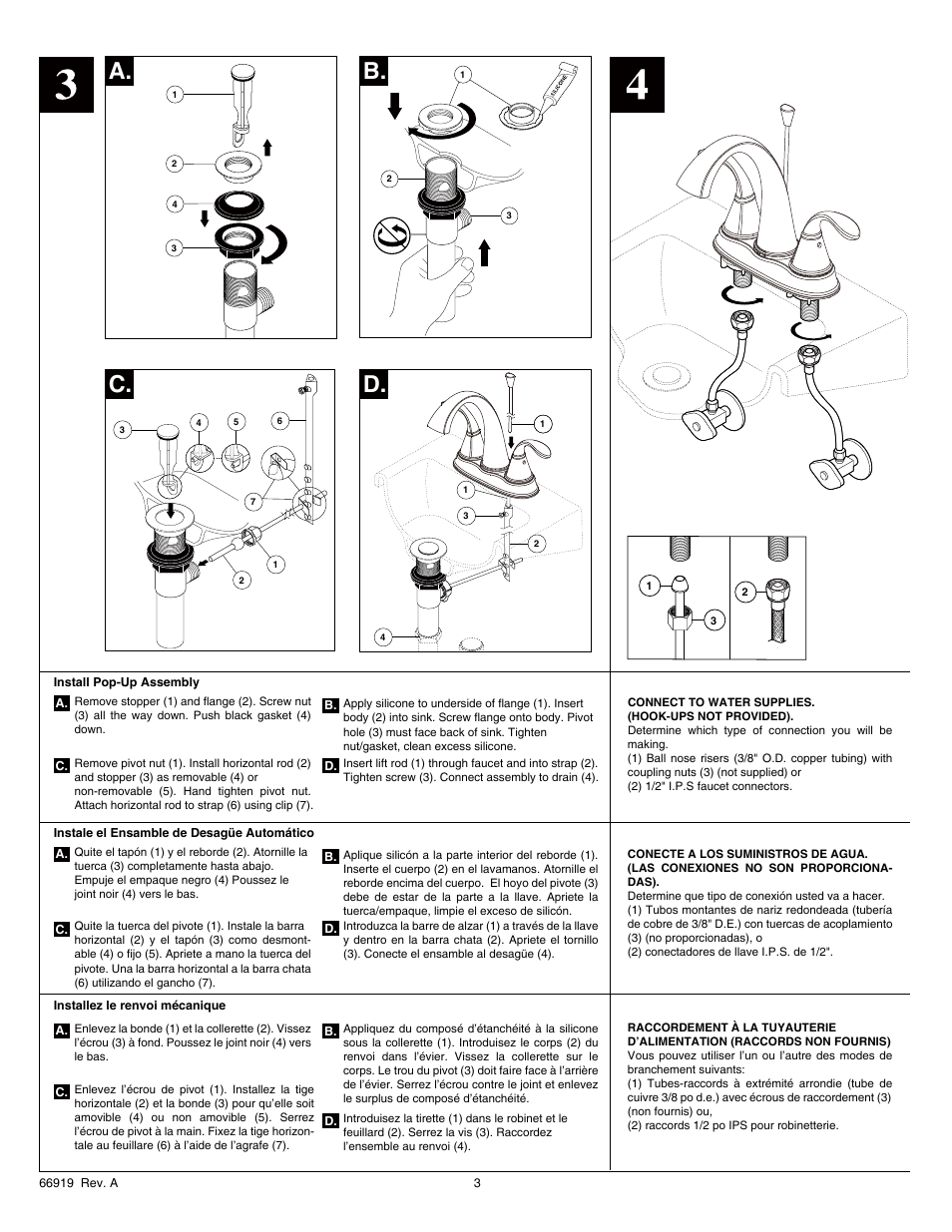 A. c. b | Factory Direct Hardware Delta 25706LF User Manual | Page 3 / 6