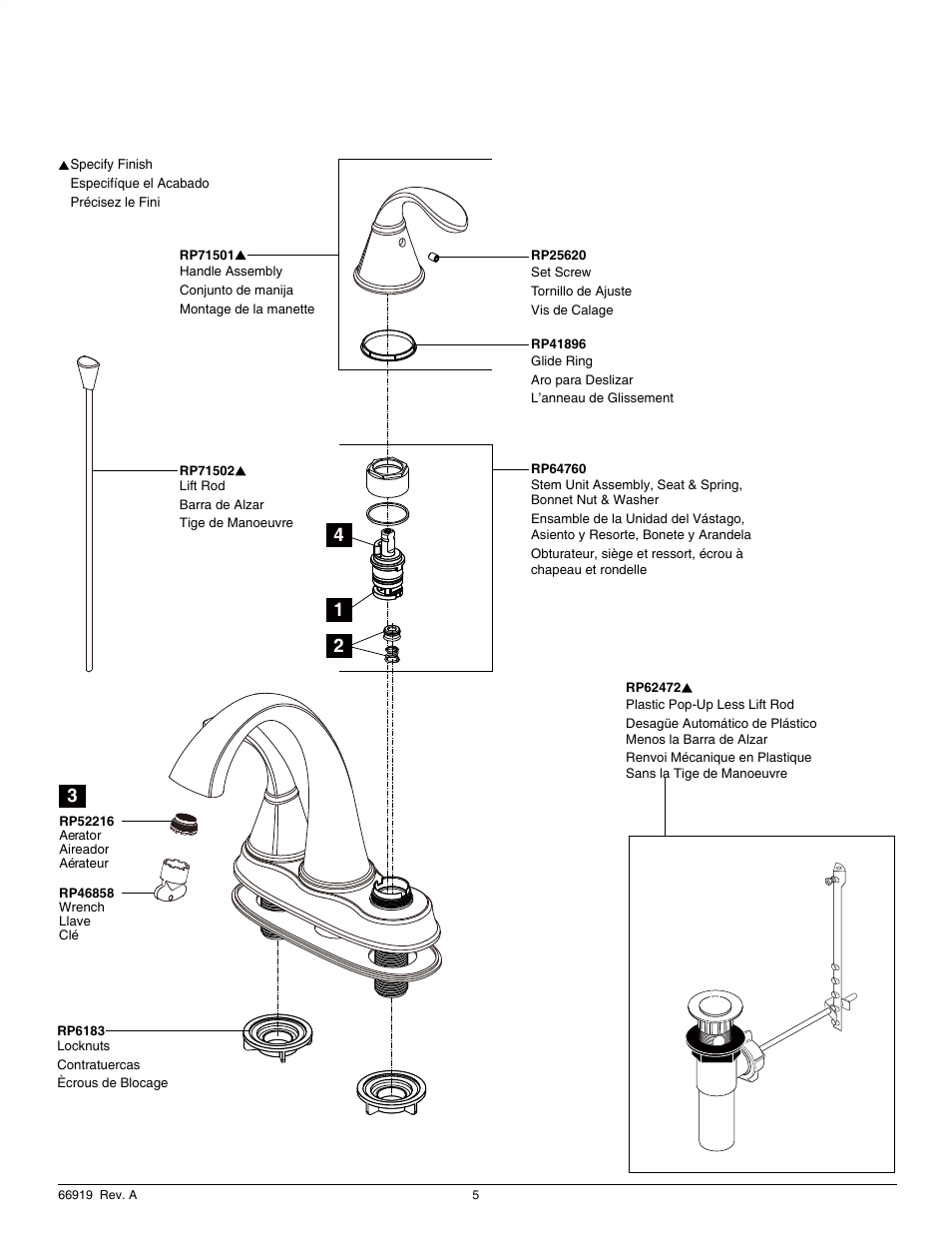 Factory Direct Hardware Delta 25706LF User Manual | Page 5 / 6