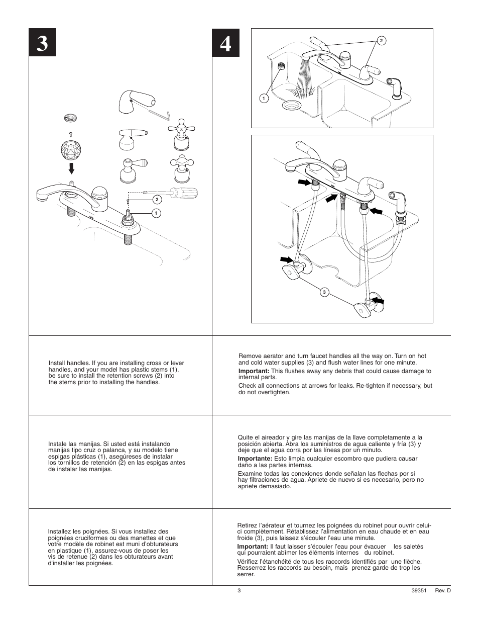 Factory Direct Hardware Delta 2402LF Classic User Manual | Page 3 / 6