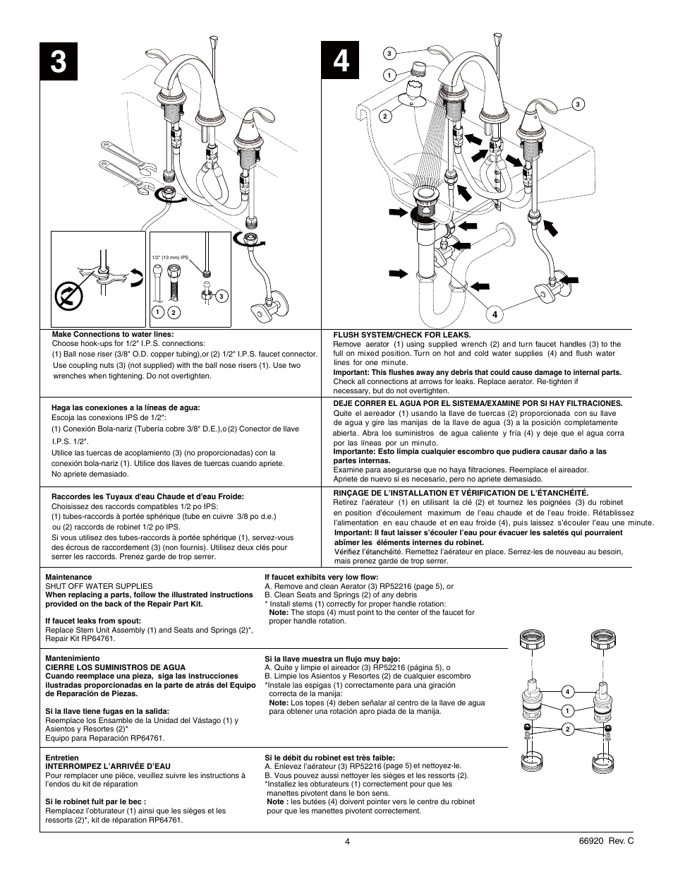 Factory Direct Hardware Delta 35706LF User Manual | Page 4 / 6