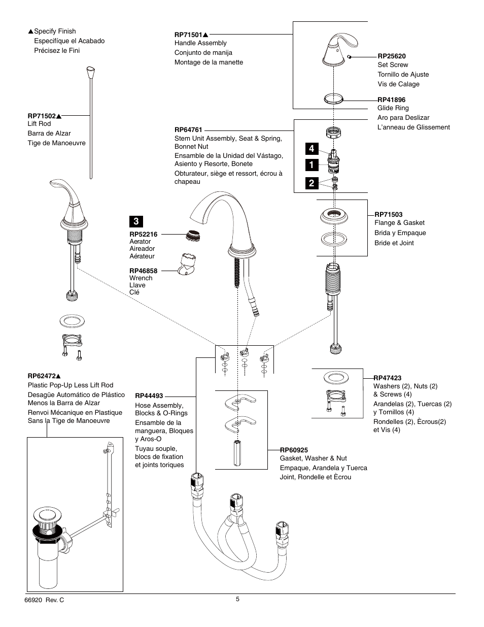 Factory Direct Hardware Delta 35706LF User Manual | Page 5 / 6