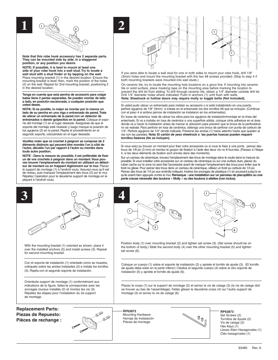 Factory Direct Hardware Brizo 693580 Siderna User Manual | Page 2 / 2