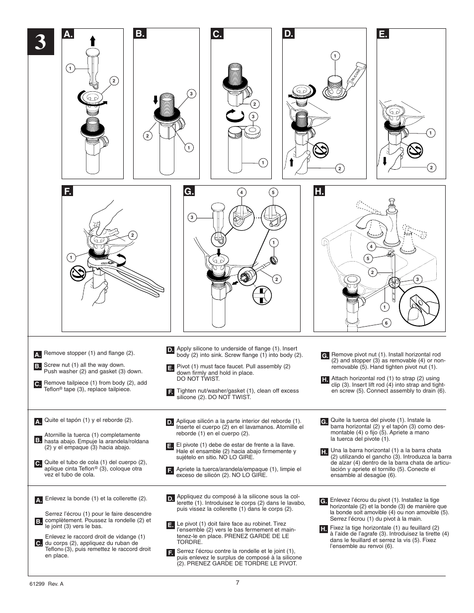 A. b, C. d | Factory Direct Hardware Brizo 65505LF-LHP User Manual | Page 7 / 8