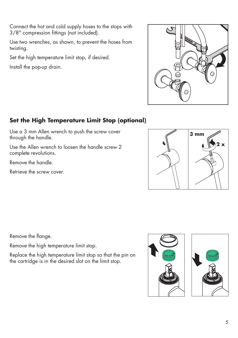 Factory Direct Hardware Hansgrohe 34010 User Manual | Page 5 / 12