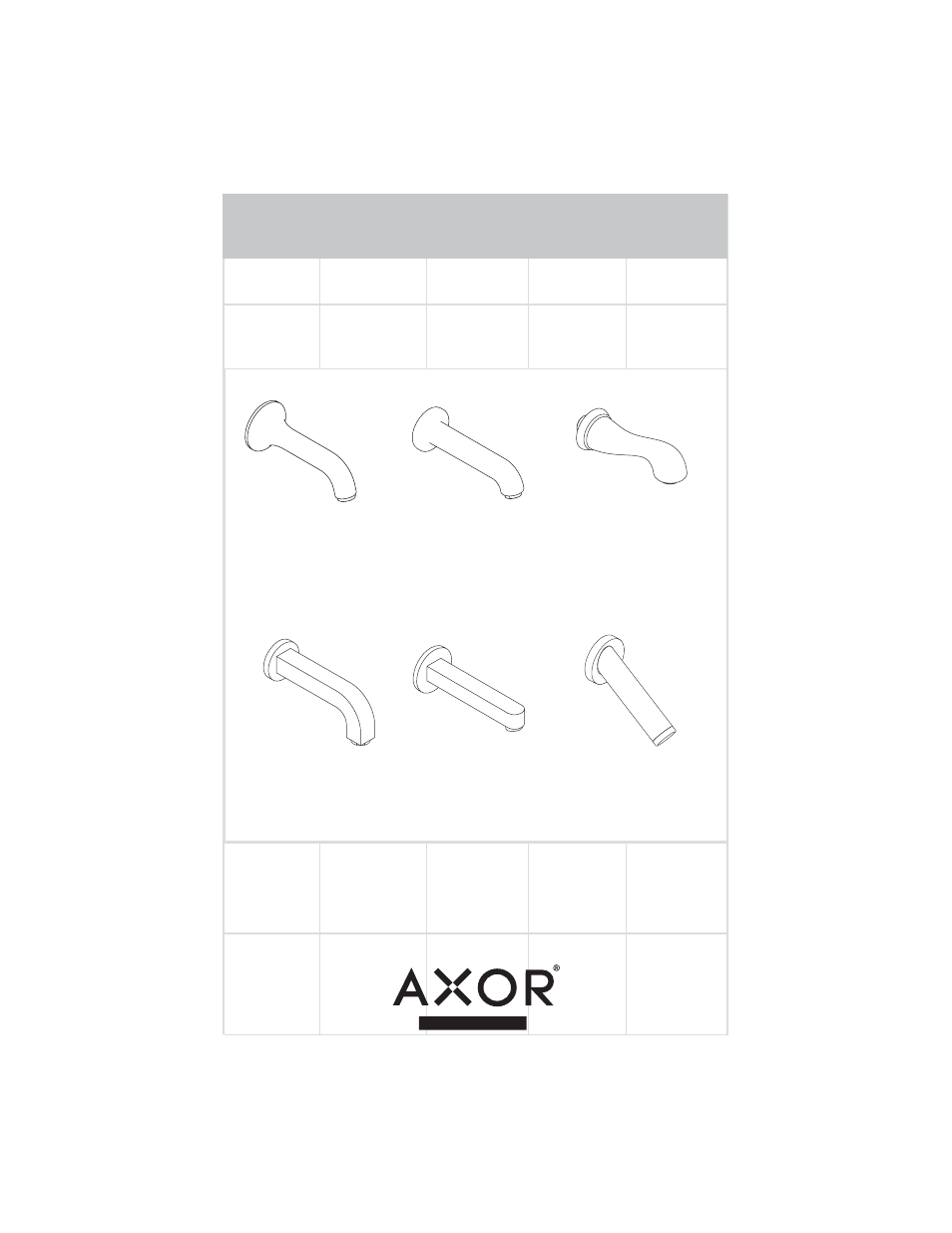 Factory Direct Hardware Hansgrohe 39410 Axor Citterio User Manual | 8 pages