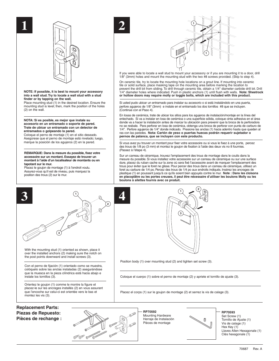 Factory Direct Hardware Brizo 694685 Charlotte User Manual | Page 2 / 2