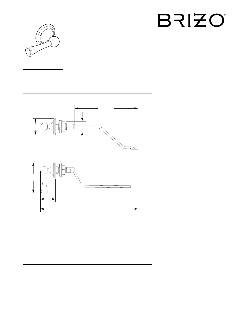 Factory Direct Hardware Brizo 69562 Traditional User Manual | 1 page