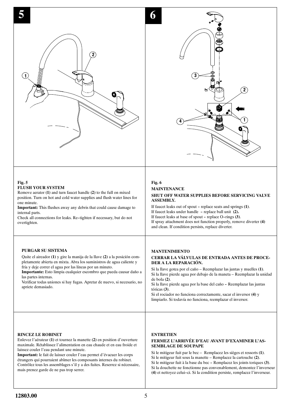 Factory Direct Hardware Brizo 6115080-BN Riviera User Manual | Page 5 / 7