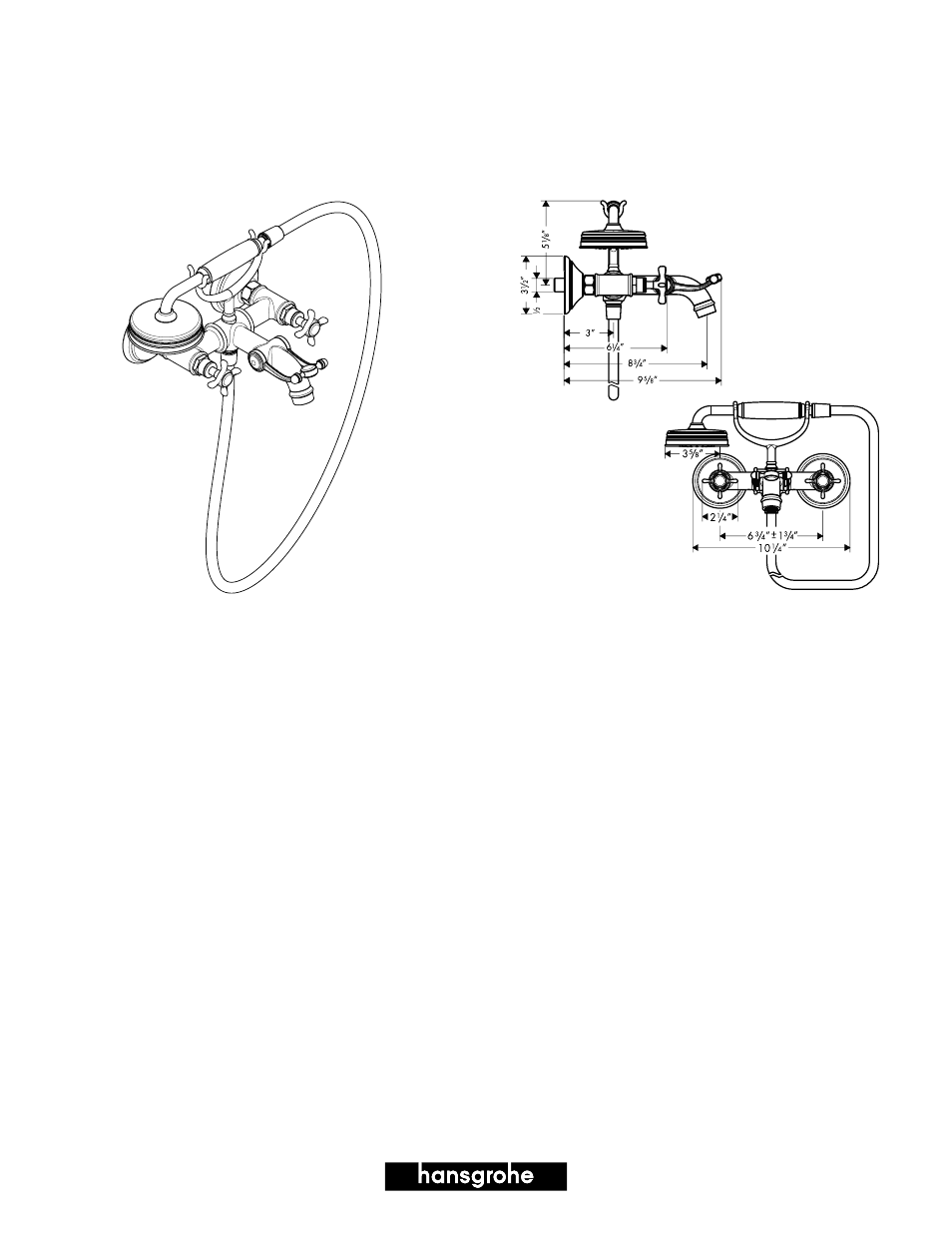 Factory Direct Hardware Hansgrohe 16540 Axor Montreux User Manual | 1 page