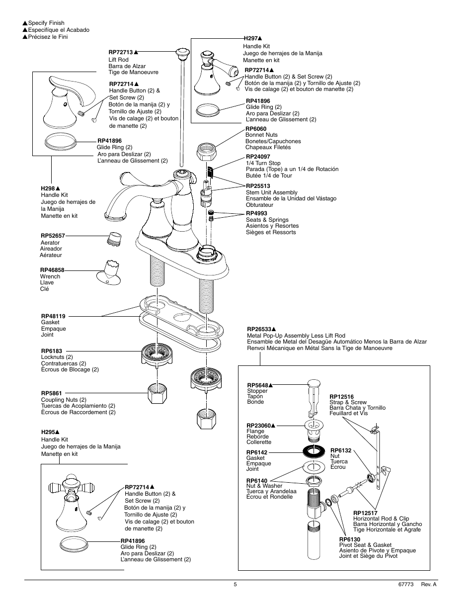 Factory Direct Hardware Delta 2597LF-MPU User Manual | Page 5 / 6