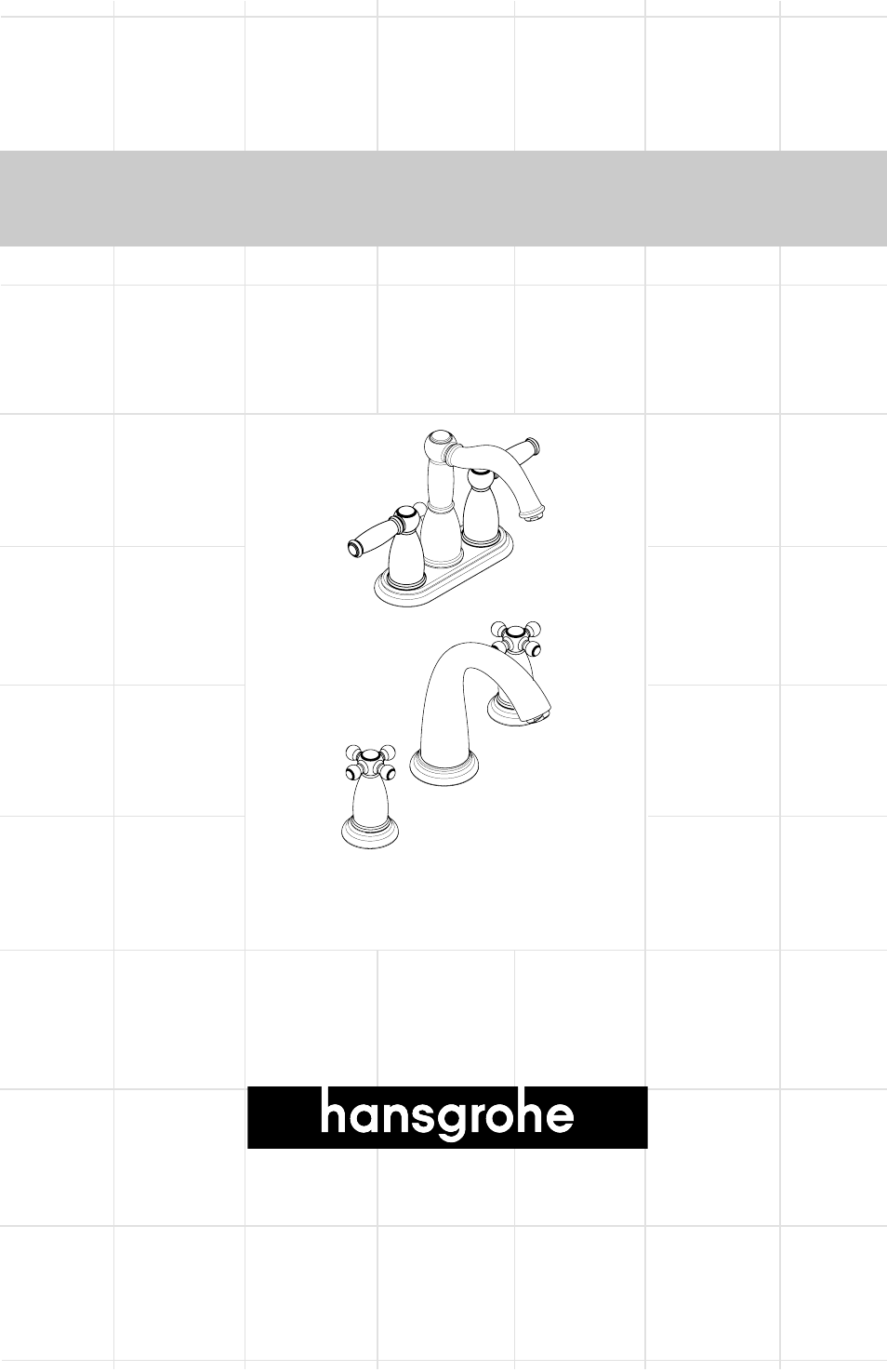 Factory Direct Hardware Hansgrohe 06117 User Manual | 12 pages