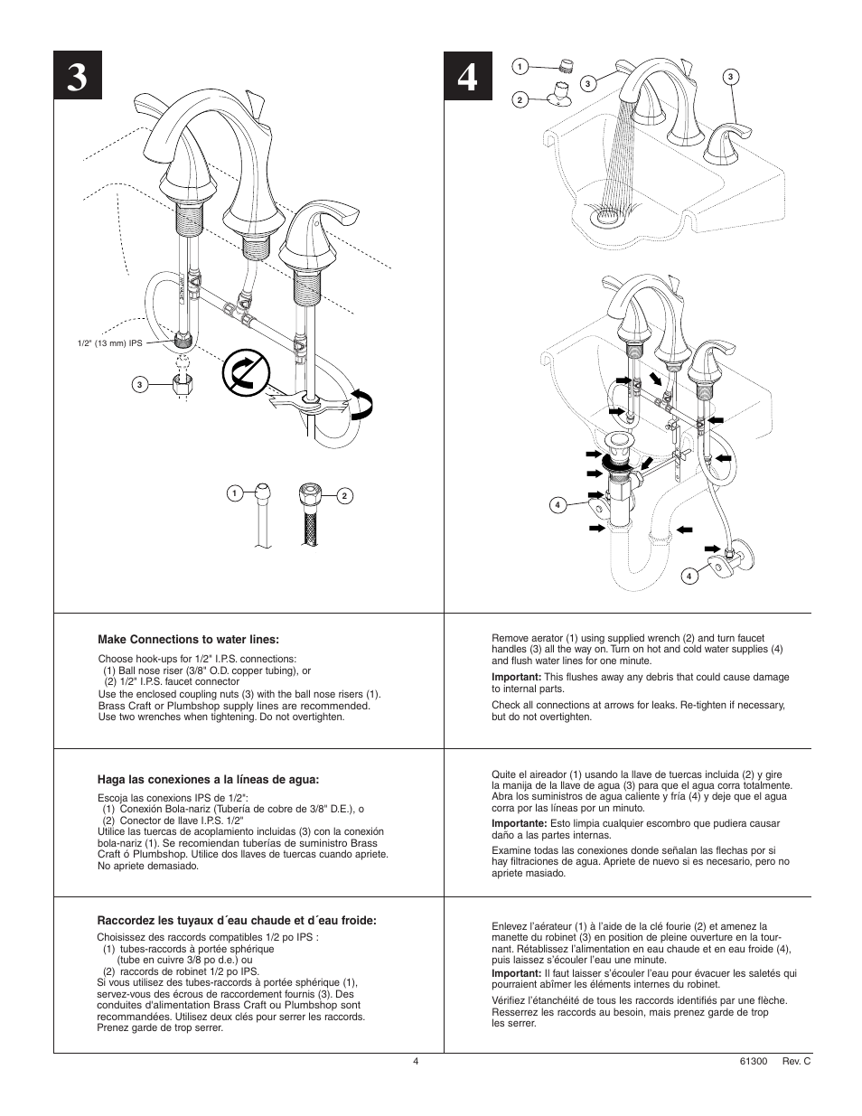 Factory Direct Hardware Delta 3592LF User Manual | Page 4 / 6