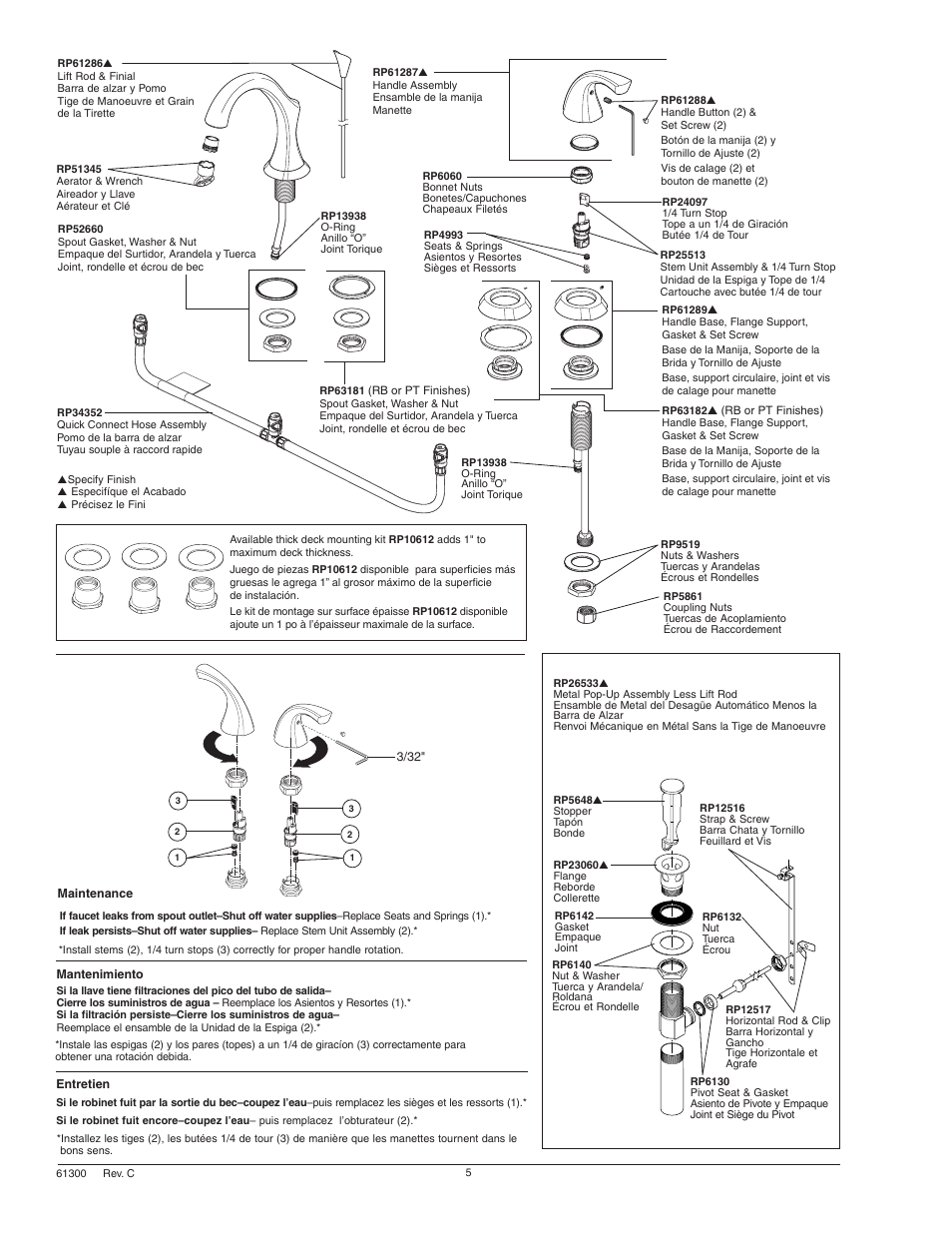 Factory Direct Hardware Delta 3592LF User Manual | Page 5 / 6
