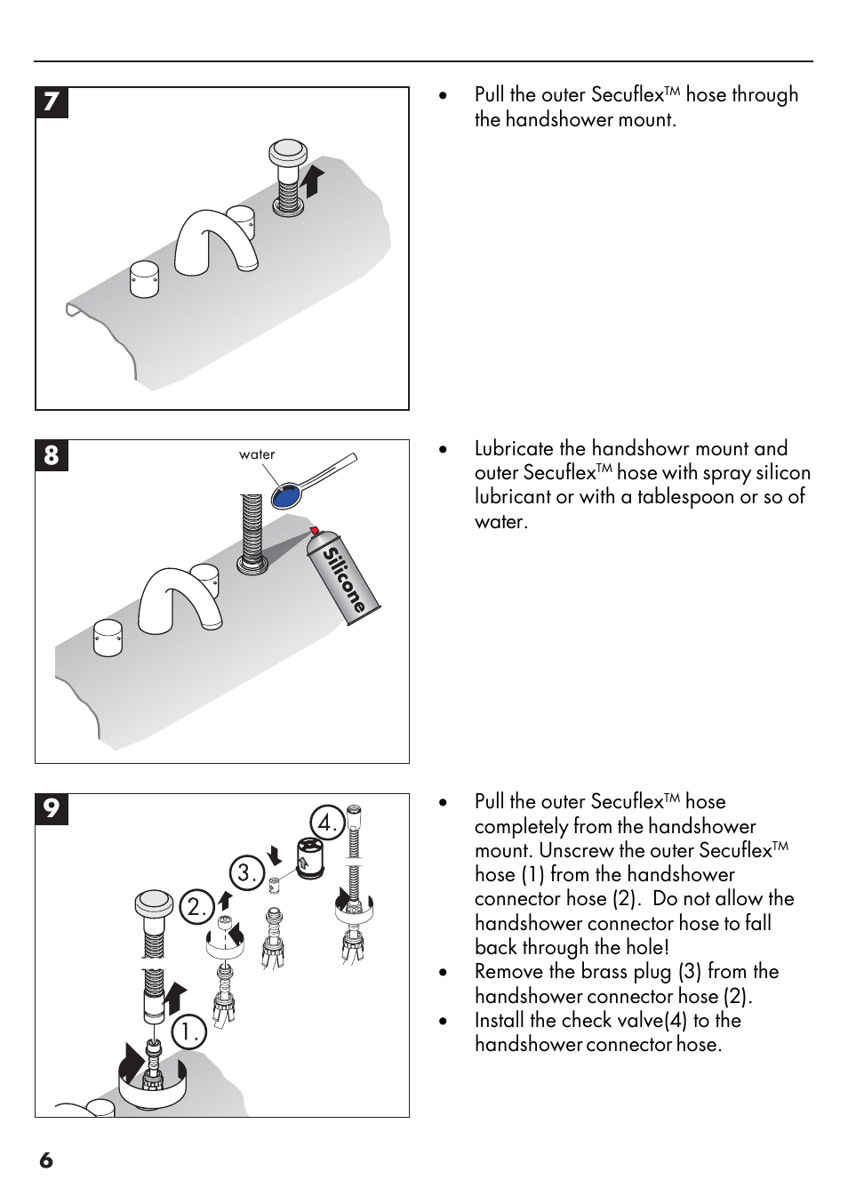 Factory Direct Hardware Hansgrohe 10454 Axor Starck User Manual | Page 6 / 12