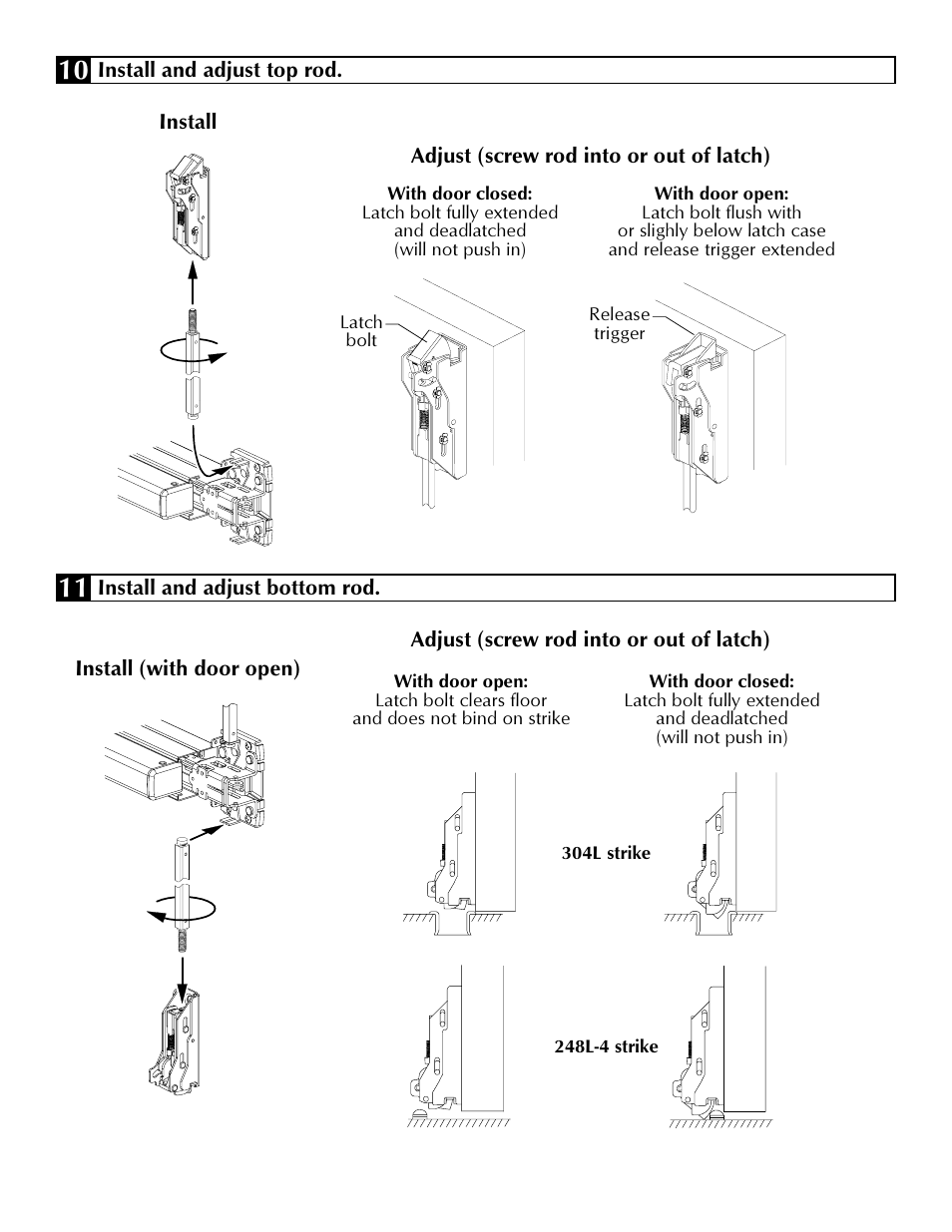 Factory Direct Hardware Von Duprin 2227EOF4 User Manual | Page 11 / 16