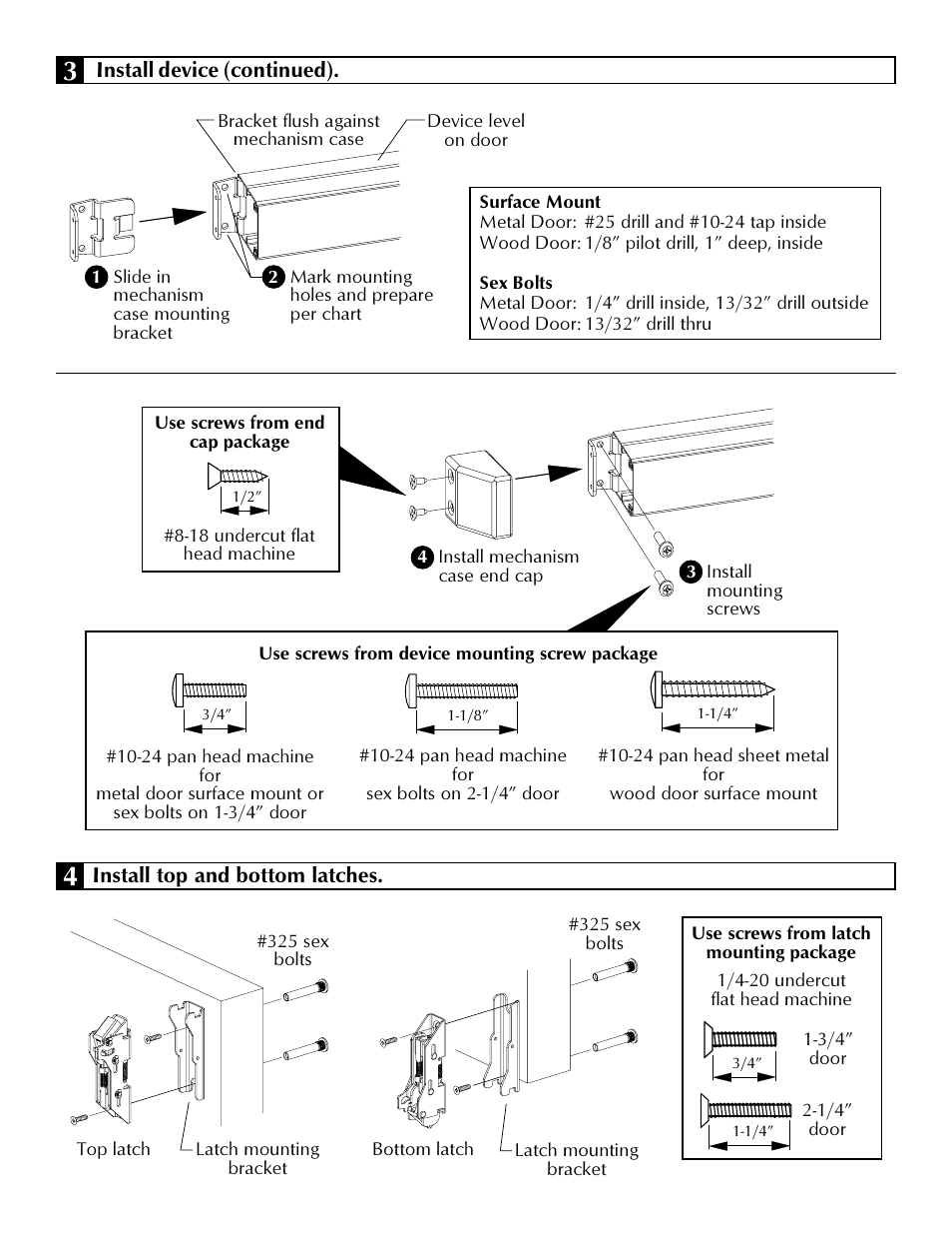 Factory Direct Hardware Von Duprin 2227EOF4 User Manual | Page 7 / 16