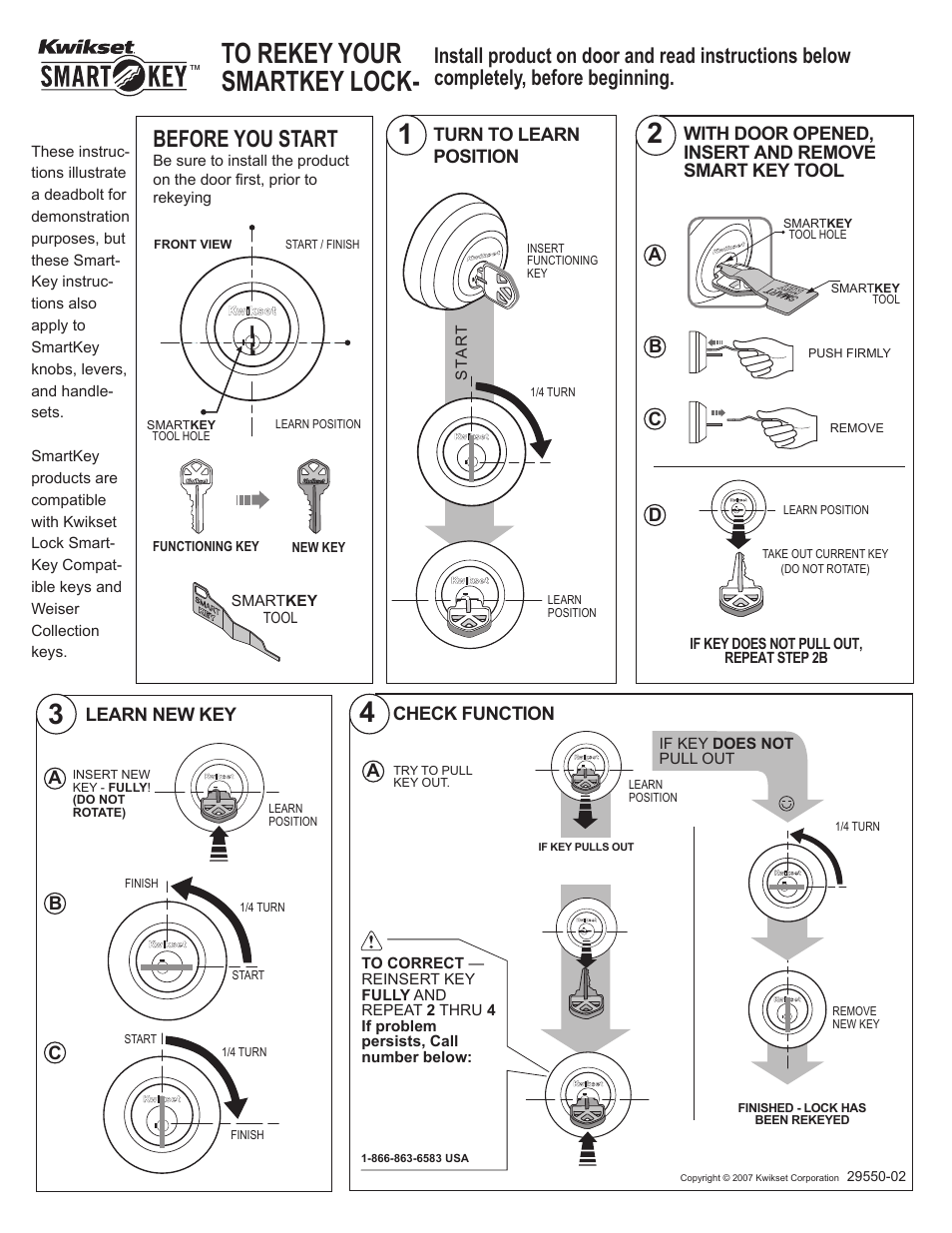 Factory Direct Hardware Kwikset 800SE-LIP-S User Manual | 1 page