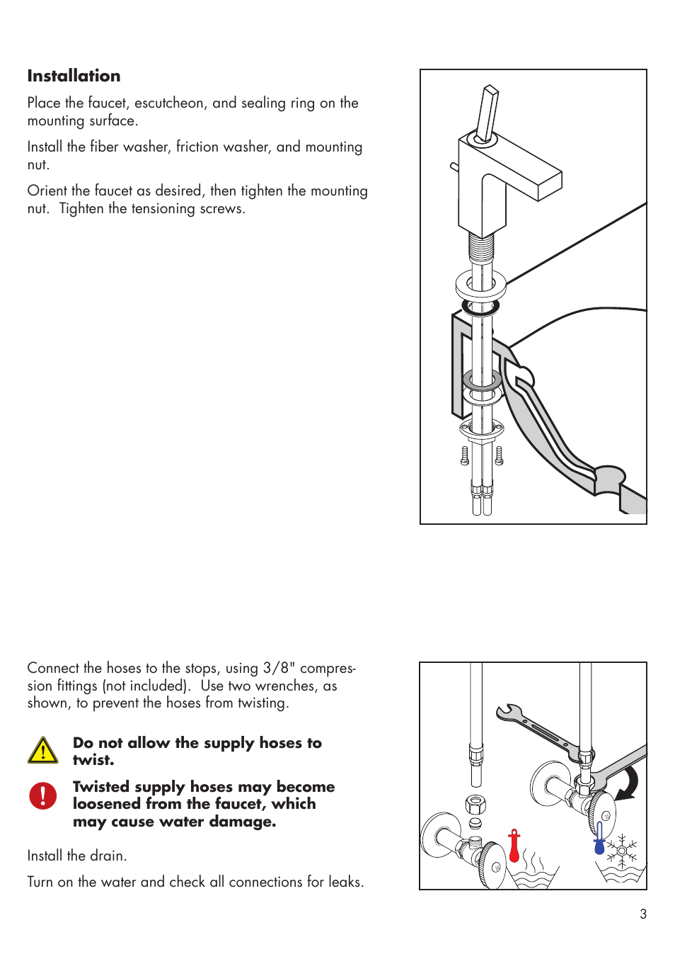 Factory Direct Hardware Hansgrohe 39010 User Manual | Page 3 / 8