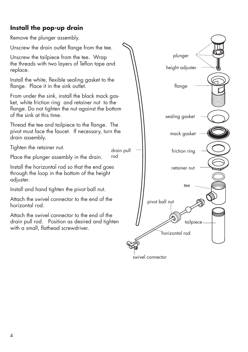 Factory Direct Hardware Hansgrohe 39010 User Manual | Page 4 / 8