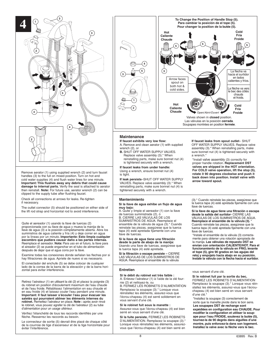 Maintenance | Factory Direct Hardware Delta 3538-MPU-DST User Manual | Page 8 / 8