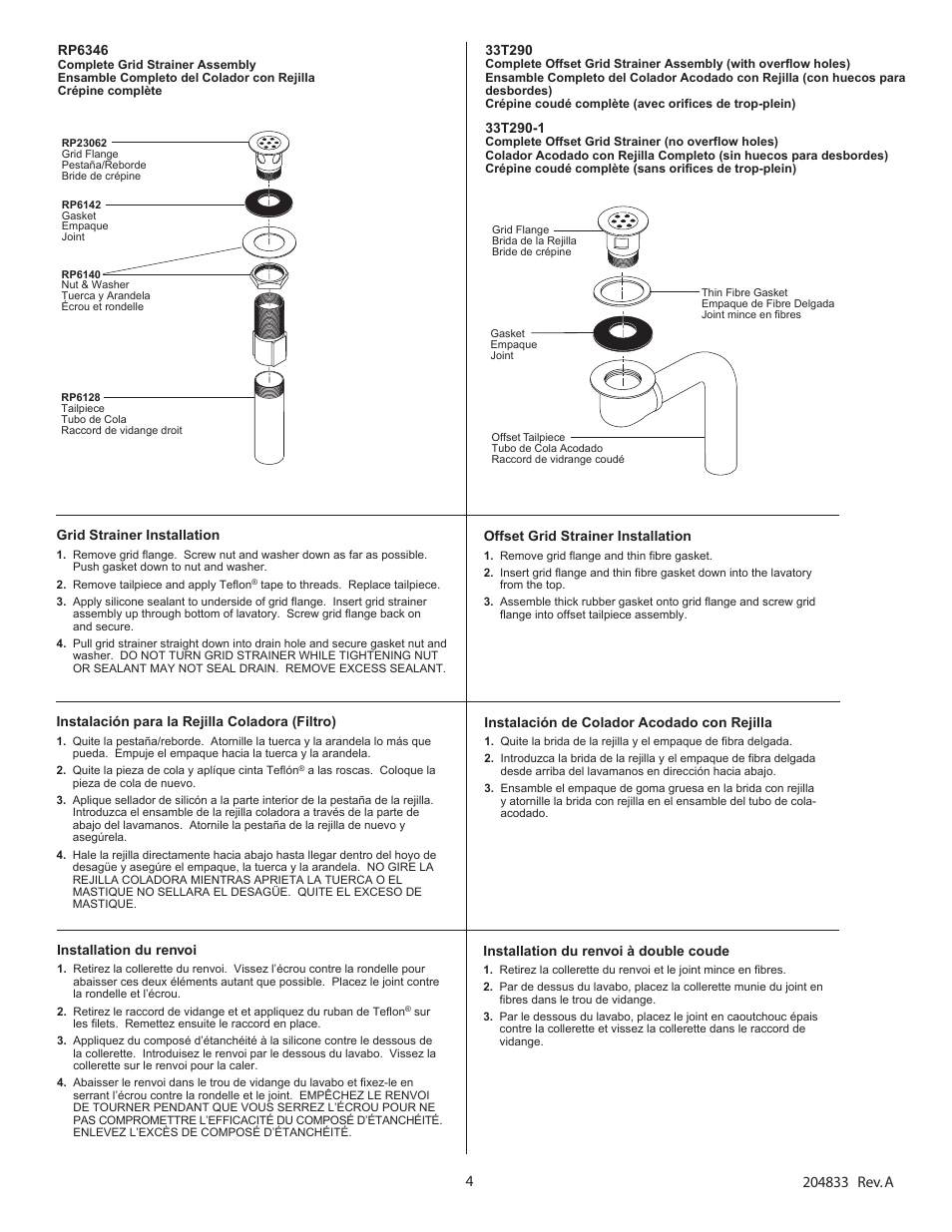Factory Direct Hardware Delta 590TP1150 User Manual | Page 4 / 10