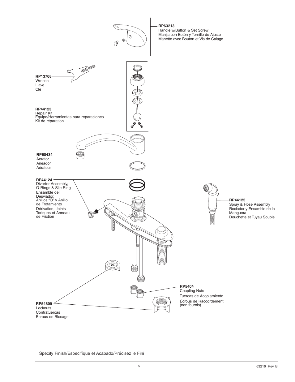 Factory Direct Hardware Delta 13900LF Classic User Manual | Page 5 / 6