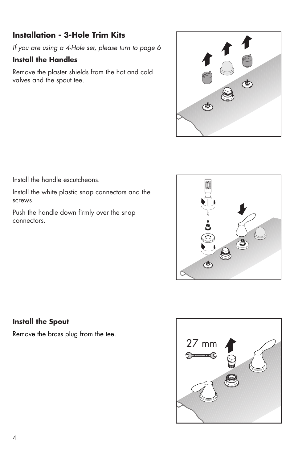 Factory Direct Hardware Hansgrohe 04170 Solaris E User Manual | Page 4 / 16