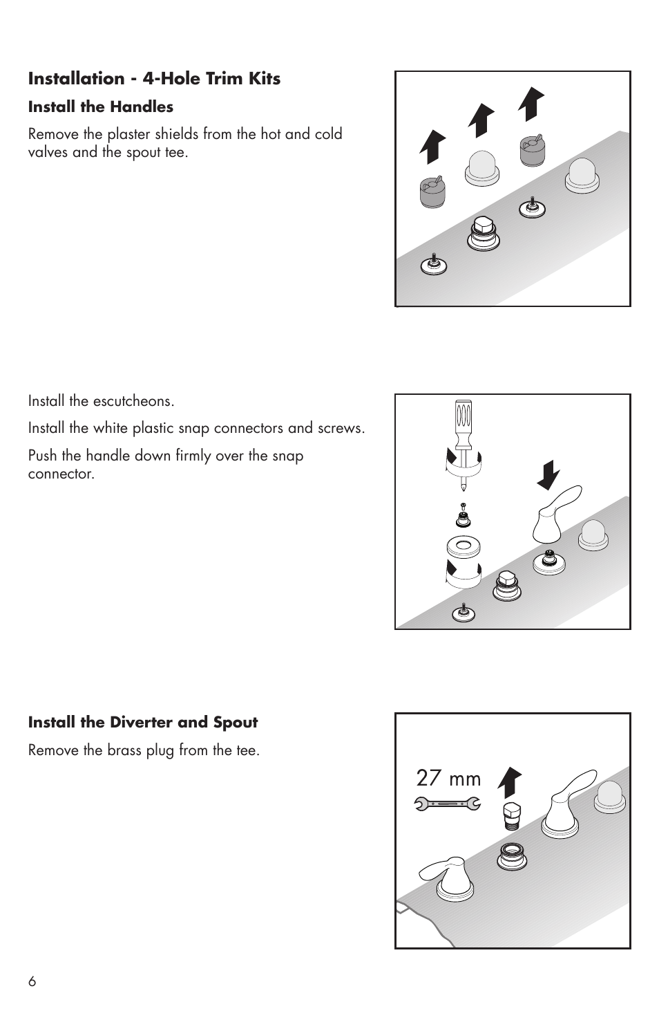 Factory Direct Hardware Hansgrohe 04170 Solaris E User Manual | Page 6 / 16