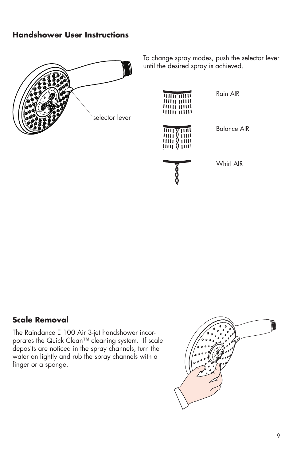 Factory Direct Hardware Hansgrohe 04170 Solaris E User Manual | Page 9 / 16
