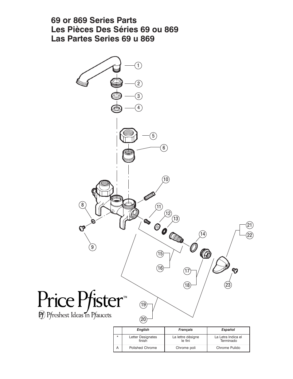 Pfister 069-0200 User Manual | Page 2 / 4