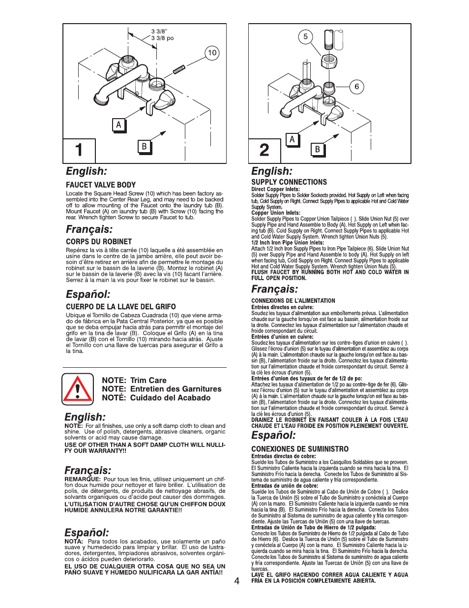 Pfister 069-0200 User Manual | Page 4 / 4