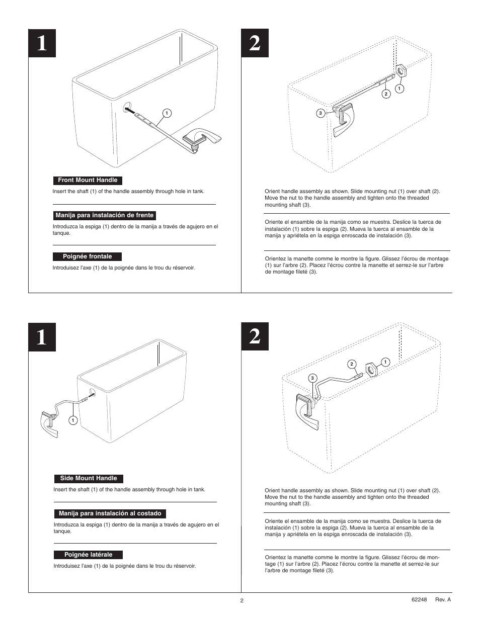 Factory Direct Hardware Brizo 696030 Virage User Manual | Page 2 / 2
