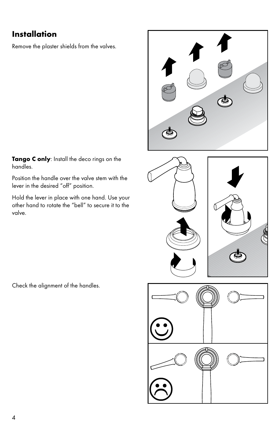 Installation | Factory Direct Hardware Hansgrohe 14314 Talis C User Manual | Page 4 / 16