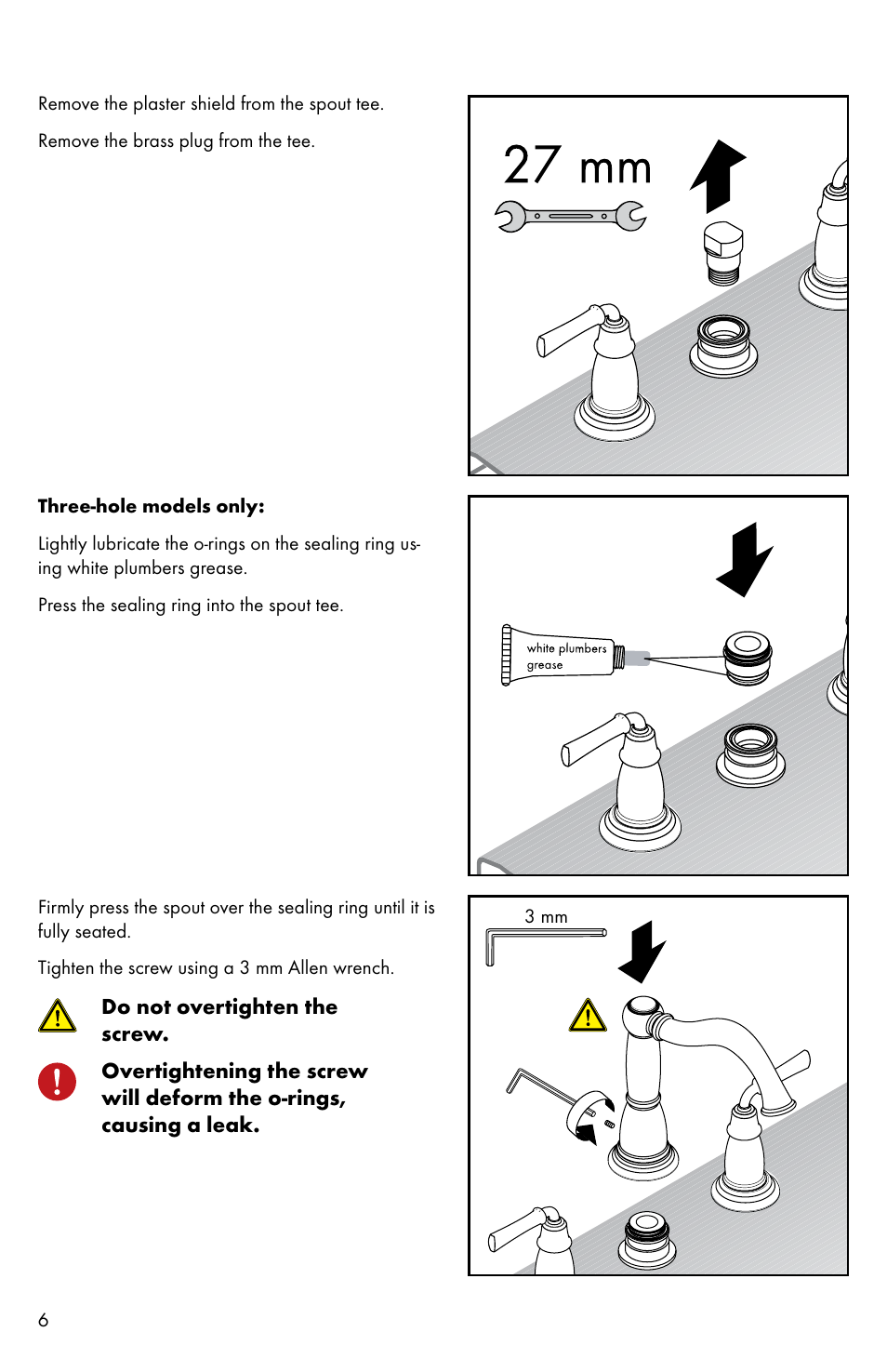 Factory Direct Hardware Hansgrohe 14314 Talis C User Manual | Page 6 / 16