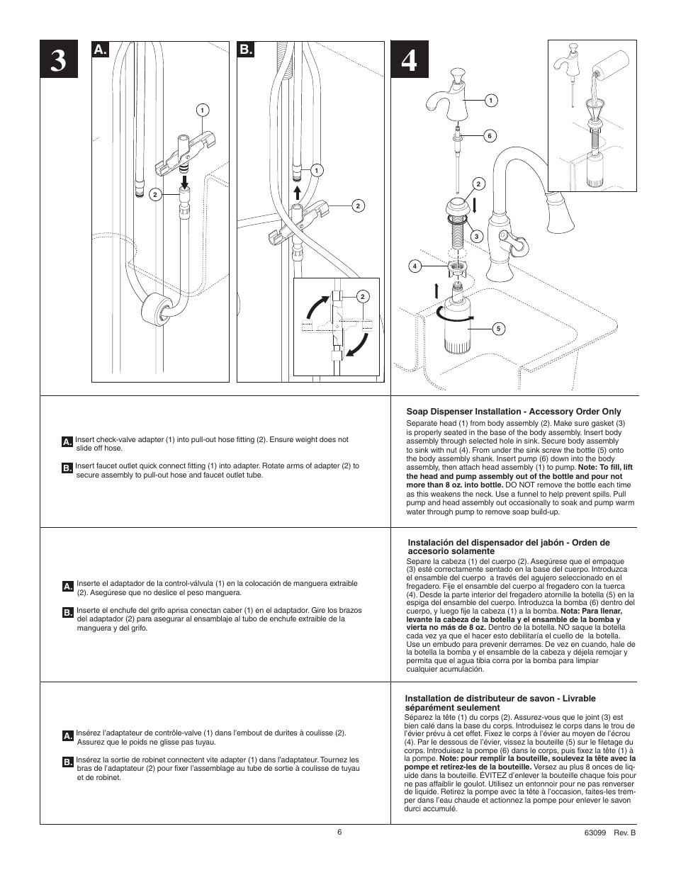 Factory Direct Hardware Brizo 63903LF Talo User Manual | Page 6 / 12