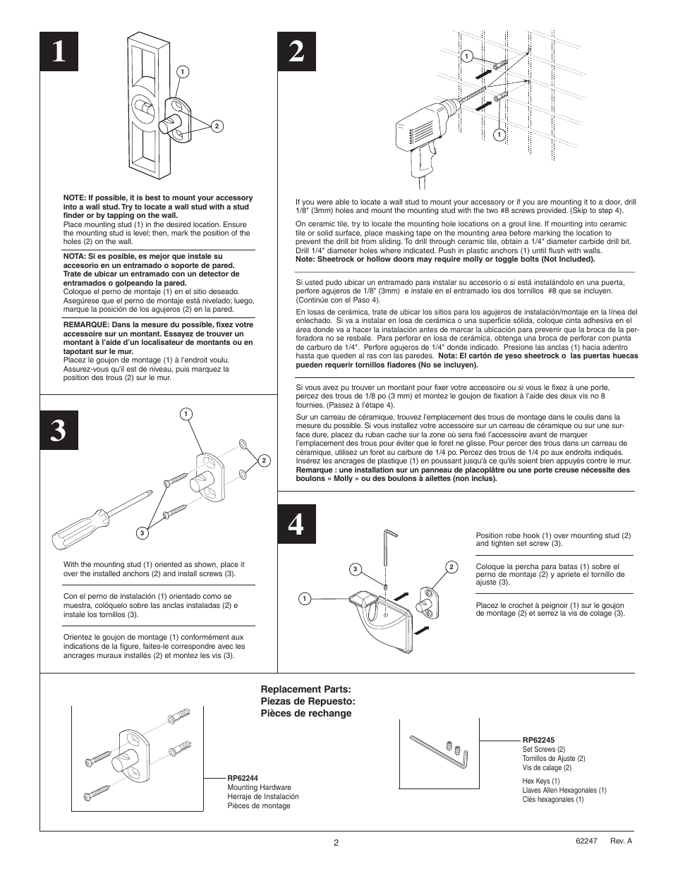 Factory Direct Hardware Brizo 693530 Virage User Manual | Page 2 / 2